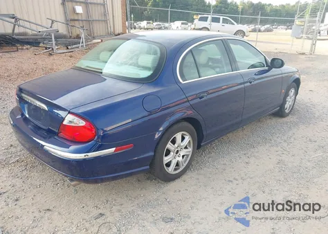 2004 Jaguar S-Type 3.0L V6 из США, поврежденный, VIN SAJEA01T34FN00637